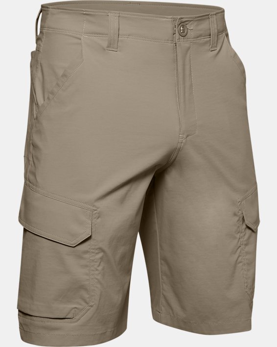 Men's UA Storm Fish Hunter Cargo Shorts, Brown, pdpMainDesktop image number 4